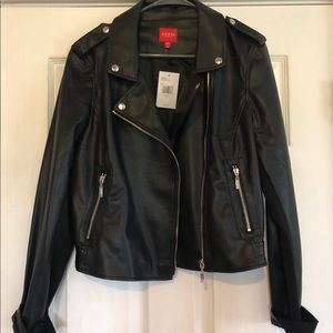 Guess Faux Leather Jacket